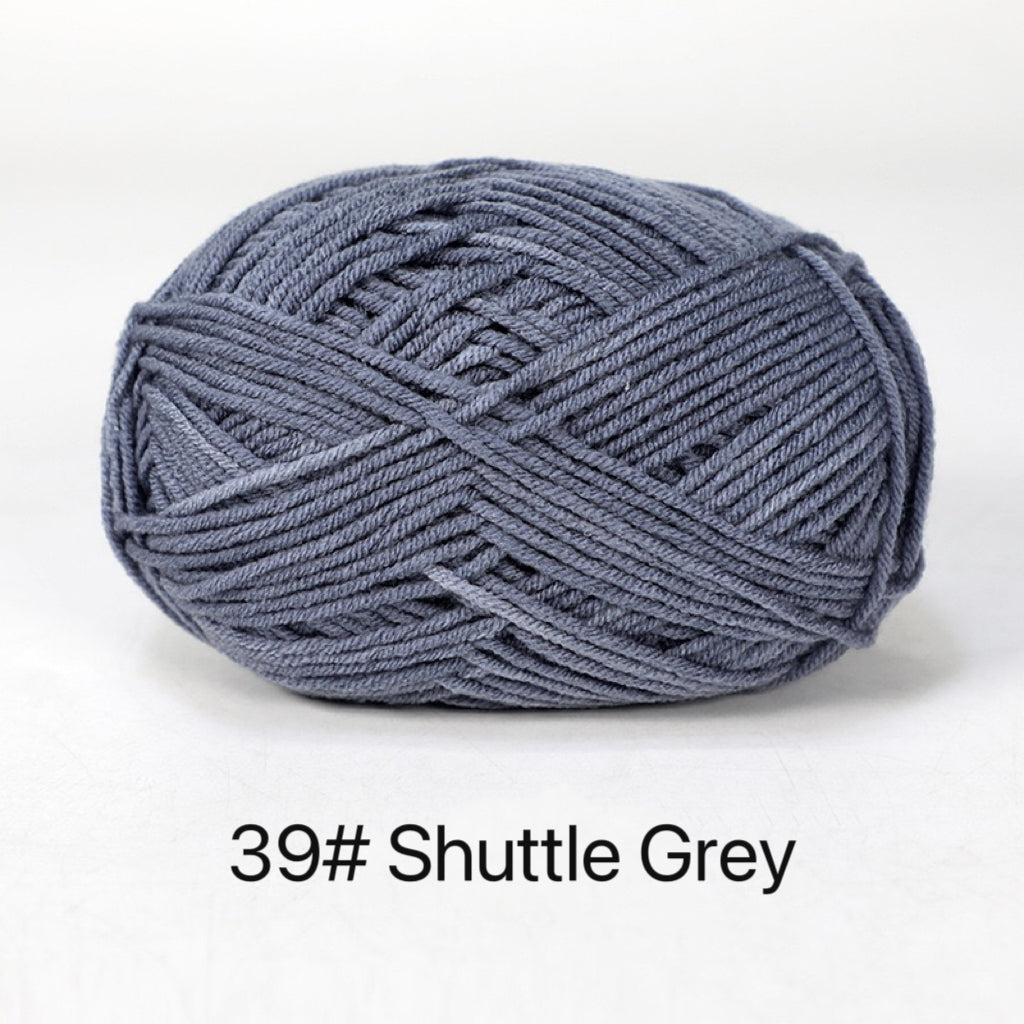 Premium Milk Cotton Yarn in 86 Beautiful Colors - DK Weight - 80% Cotton - 50g weight - Ideal for Crochet (2mm-3mm Hook)