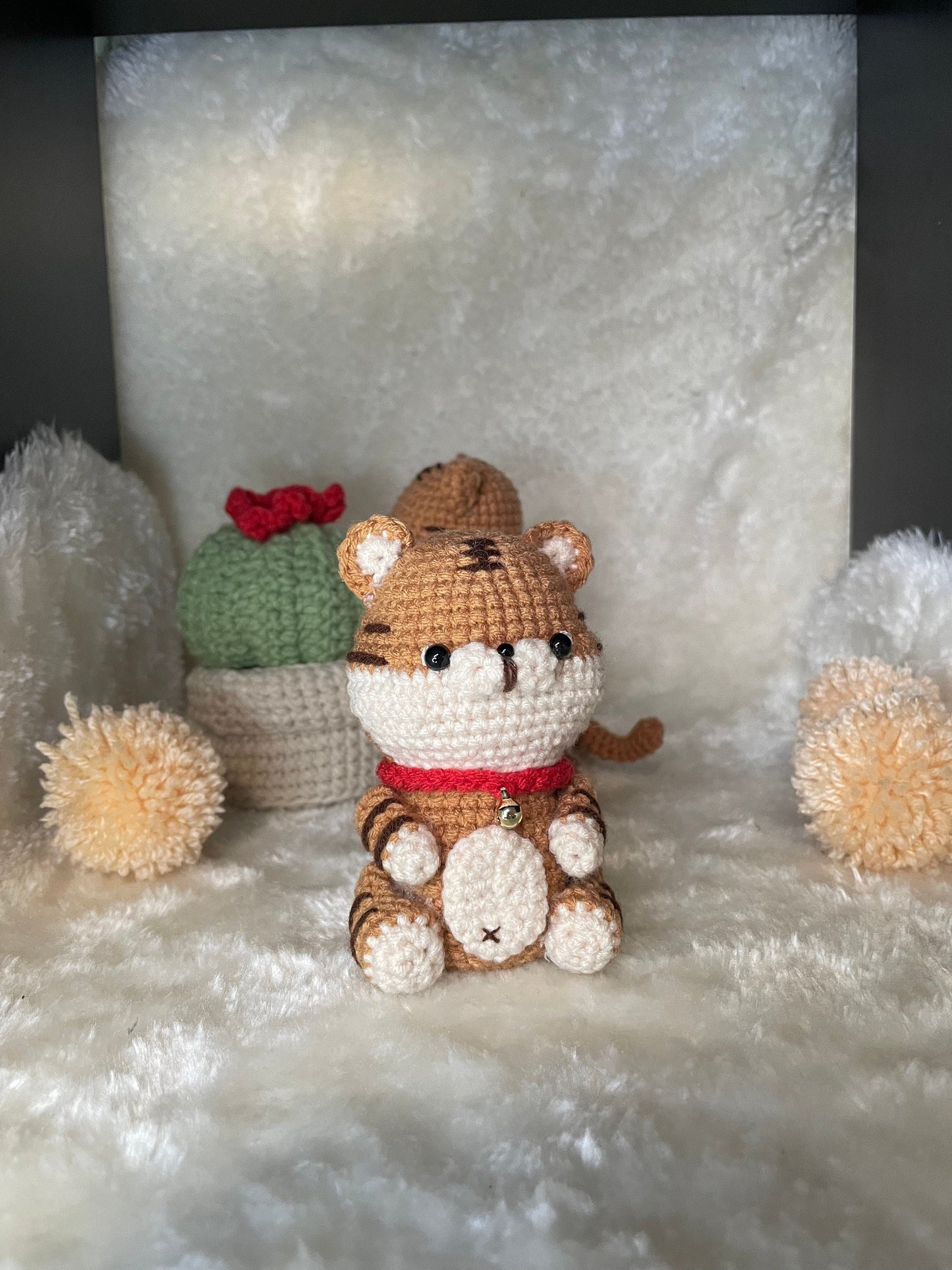 Handmade Crocheted Amigurumi Tiger - Chinese New Year Gift