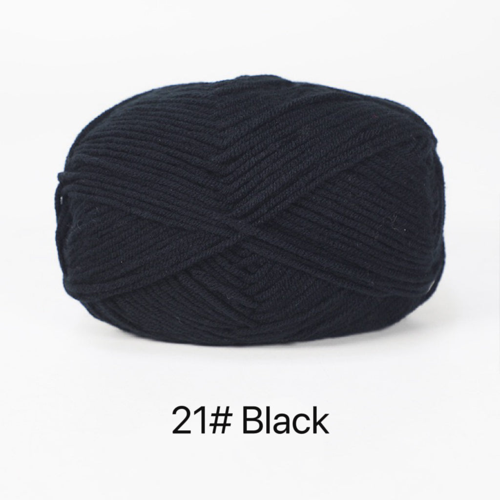 4 Ply Milk Cotton Yarn for Crochet and Amigurumi, Small Ball of 23 Grams -   Denmark