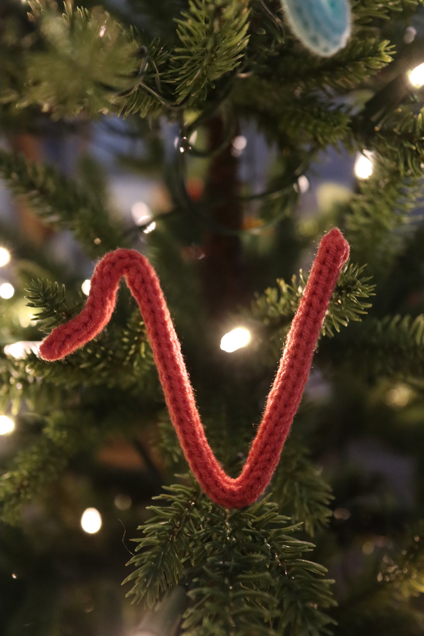 Personalised Holiday Charm - Crochet Alphabet A-Z Christmas Tree Decorations - Festival Fun