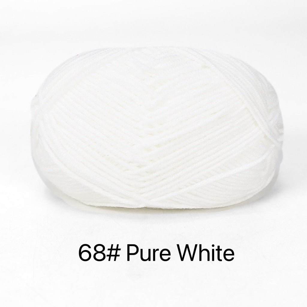 DK Milk Cotton Yarn (1x 50g ball) - Light Pink – Pine Needles