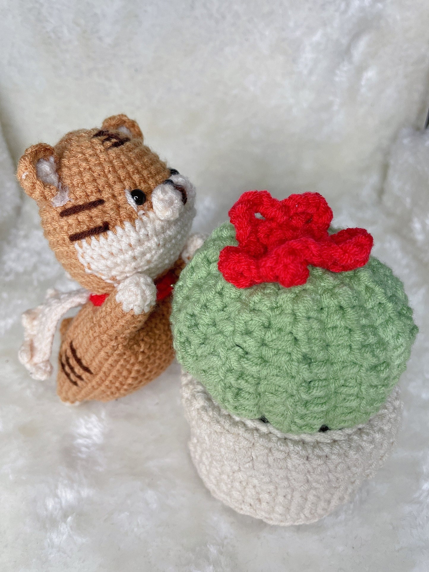 Handmade Crocheted Amigurumi Tiger - Chinese New Year Gift